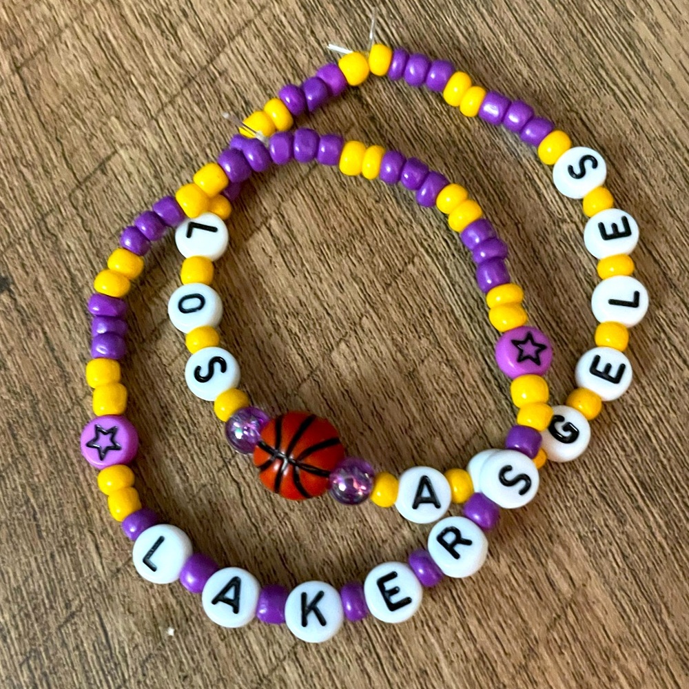 Los Angeles Lakers Bracelets
